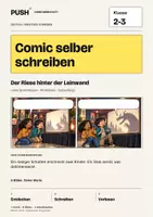 Vorschau - Arbeitsblätter - Comic selber schreiben | Klasse 2-3 | Der Riese hinter der Leinwand - Deckblatt