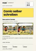 Vorschau - Arbeitsblätter - Comic selber schreiben | Klasse 2-3 | Das Loch im Tornetz - Deckblatt