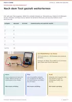 Vorschau - Test - Physik Q1 | Lernzielkontrolle Stromkreise und Sensoren analysieren | Testpaket A/B mit Lösungen - Seite 3