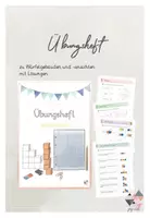 Vorschau - Arbeitsblätter - Übungsheft zu Würfelgebäuden und -ansichten - Deckblatt