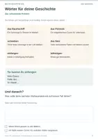 Vorschau - Arbeitsblätter - Comic selber schreiben | Klasse 2-3 | Das schwebende Picknick - Seite 2