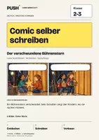 Vorschau - Arbeitsblätter - Comic selber schreiben | Klasse 2-3 | Der verschwundene Bühnenstern - Deckblatt