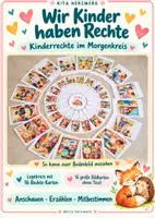 Vorschau - Arbeitsblätter - Kinderrechte in der Kita – Legekreis und 16 große Bildkarten für Morgenkreis und Kinderkonferenz - Deckblatt