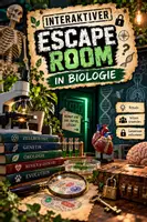 Vorschau - Stundenentwürfe - Biologie: Interaktiver Escape Room - Evolution, Sichelzellallel Oberstufe - Deckblatt