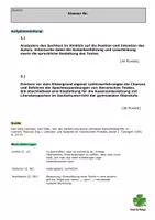 Vorschau - Klassenarbeiten - Klausur mit EHZ - Epochen - Literaturepochen Sachtextanalyse Erörterung Conrady - Seite 1