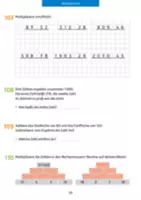 Vorschau - Arbeitsblätter - Mathe trainieren 4. Klasse: Multiplizieren - Seite 2