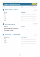 Vorschau - Arbeitsblätter - Rechenfit Test Klasse 5 - Winkel und Zahlensysteme - Seite 3