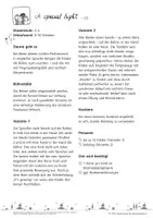 Vorschau - Arbeitsblätter - Weihnachtliche Mini-Gruppenaufführung_A special light_Kl 2-4 - Seite 2