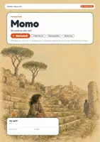 Vorschau - Arbeitsblätter - Momo (Michael Ende): Werkstatt mit 6 Projektkarten und Medienkompass | Klasse 5 - Deckblatt