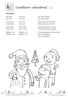 Vorschau - Arbeitsblätter - Sprechkanon international passend für die Weihnachtsfeier_Kl 1-4 - Seite 3