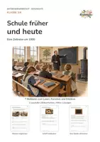 Vorschau - Stundenentwürfe - Geschichte entdecken - Materialpaket Klasse 3/4 | 7 Zeitreisen von der Steinzeit bis zur Schule früher - Seite 1