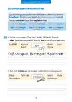 Vorschau - Arbeitsblätter - Grammatik 3. Klasse: Wortfelder und zusammengesetzte Wörter - Seite 3