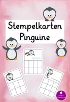 Vorschau - Anderer Materialtyp - Stempelkarten für Pinguinklassen - Deckblatt