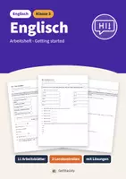 Vorschau - Arbeitsblätter - Englisch Klasse 3 – Getting started: erste Wörter, Classroom English, 2 Lernkontrollen - Deckblatt