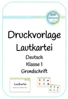 Vorschau - Spiele - Materialpaket: Buchstabenstationen, Buchstabenwerkstatt - Grundschrift - Seite 1