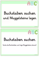 Vorschau - Arbeitsblätter - Kartei Buchstabensuche 2 Klasse 1 - Grundschrift - Seite 2
