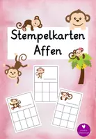 Vorschau - Anderer Materialtyp - Stempelkarten für deine Affenklasse - Deckblatt