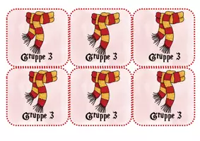 Vorschau - Bildkarten - Gruppenarbeitskärtchen „Harry Potter“ Style - Seite 3