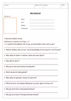 Vorschau - Arbeitsblätter - Mein Steckbrief -Orientierung zur Berufswahl - Deckblatt