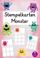 Vorschau - Anderer Materialtyp - Stempelkarten für deine Monsterklasse - Deckblatt