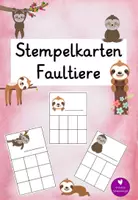 Vorschau - Anderer Materialtyp - Stempelkarten für deine Faultierklasse - Seite 1