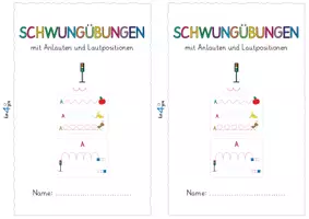 Vorschau - Arbeitsblätter - Schwungübungen - Phonologische Bewusstheit #edukiferiensale24 - Seite 1