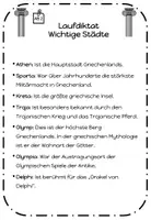 Vorschau - Arbeitsblätter - Das Antike Griechenland- Portfolio/Offenes Lernen - Seite 3