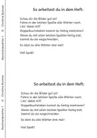 Vorschau - Stationenlernen - Erste Wörter - Abschneidewörter 1 Nachzieh-Version - Seite 1