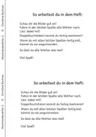 Vorschau - Arbeitsblätter - Erste Wörter - Abschneidewörter 2 Nachziehversion - Seite 1
