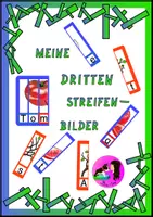 Vorschau - Arbeitsblätter - Erste Wörter Streifenbilder 3 40 Wörter - Deckblatt