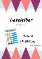 Vorschau - Arbeitsblätter - Leseleiter "Ostern-Frühling" (2er) - Deckblatt