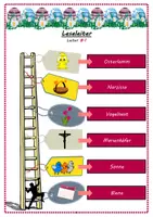 Vorschau - Arbeitsblätter - Leseleiter "Ostern-Frühling" (2er) - Seite 3