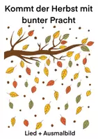 Vorschau - Arbeitsblätter - Kommt der Herbst mit bunter Pracht! - Seite 1