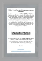 Vorschau - Poster - Advanced Organizer für den Deutschunterricht - Seite 2