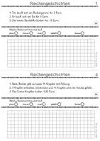 Vorschau - Arbeitsblätter - 16 Textaufgaben im ZR 100 in 3 Varianten (Rechengeschichten und Leseverständnis) - Seite 3