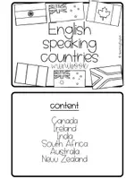 Vorschau - Arbeitsblätter - English Speaking Countries Minibook - Seite 1