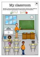 Vorschau - Arbeitsblätter - Things in my classroom - Exercises (+Flashcards) - Seite 3