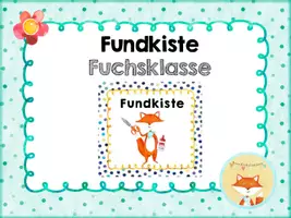 Vorschau - Bildkarten - Fundkiste - Fuchsklasse - Deckblatt