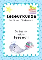 Vorschau - Anderer Materialtyp - Leseurkunde - Walklasse - Seite 2
