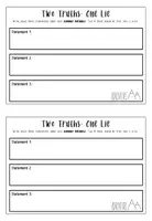 Vorschau - Spiele - Two Truths- One Lie - Seite 1