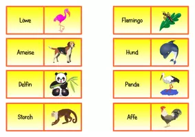 Vorschau - Spiele - Domino "Tiere" (deutsch) - Seite 2