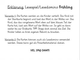 Vorschau - Stationenlernen - Lesespiel/Lesedomino „Herbst“ (1./2. Klasse) - Seite 2