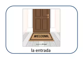 Vorschau - Bildkarten - la casa flashcards - das Haus - editierbar - Seite 2