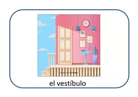 Vorschau - Bildkarten - la casa flashcards - das Haus - editierbar - Seite 3