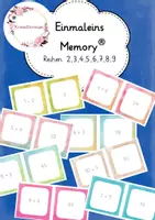 Vorschau - Spiele - Einmaleins Memory® -Reihen 2,3,4,5,6,7,8,9 - Deckblatt