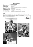 Vorschau - Arbeitsblätter - Komposition Begriffserklärung und Übung - Deckblatt