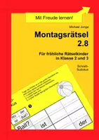 Vorschau - Spiele - Montagsrätsel 2.8 (Schreib-Sudokus) - Deckblatt