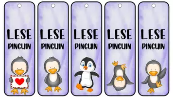Vorschau - Anderer Materialtyp - Lesezeichen für Pinguinklasse - Seite 2