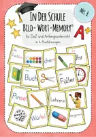 Vorschau - Spiele - Schule Bild-Wort-Memory® - DaZ und Anfangsunterricht - Deckblatt