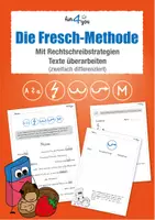 Vorschau - Arbeitsblätter - Richtig Schreiben mit der Fresch-Methode - Nüsse - zweifach differenziert - Deckblatt